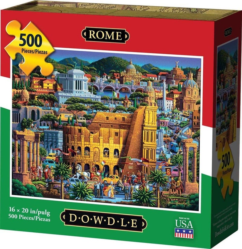 Dowdle Jigsaw Puzzle - Rome - 500 Piece - Image 1